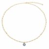 Shop The M Jewelers | The Evil Eye Figaro Chain Necklace