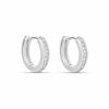 Shop mia jewelry Hoops | The Silver 14Mm Melrose Huggies