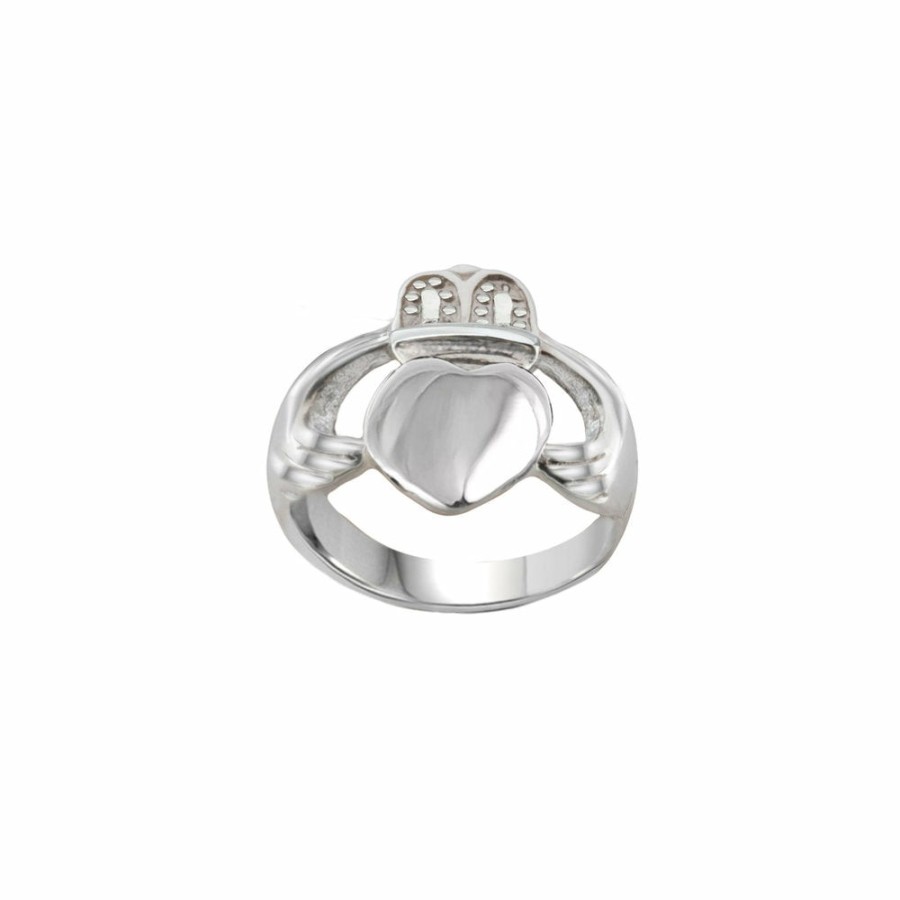 Shop The M Jewelers | The Claddagh Ring (Mens) Silver