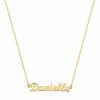 Shop The M Jewelers Nameplate Necklaces | The Nameplate Necklace