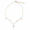 Shop The M Jewelers | The Dainty Cross Choker Necklace