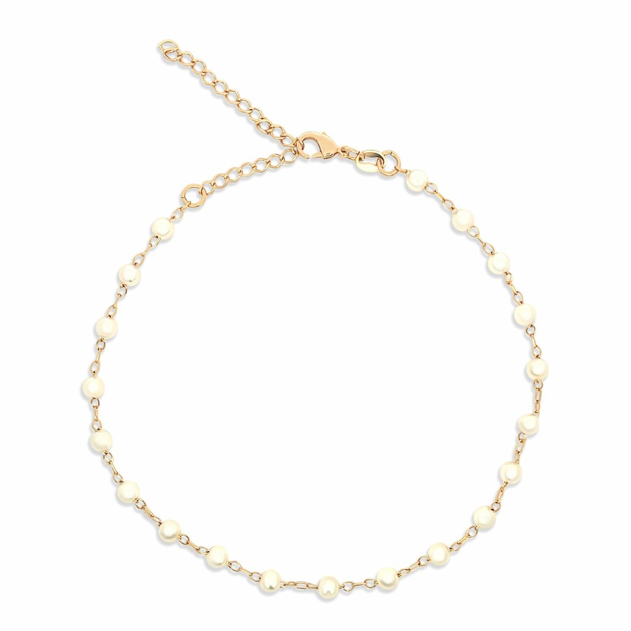 Shop The M Jewelers | The Pearl Anklet