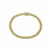 Shop The M Jewelers | The Iced Out Cuban Link Anklet