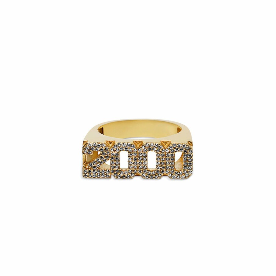 Shop The M Jewelers | The Iced Out Year Ring