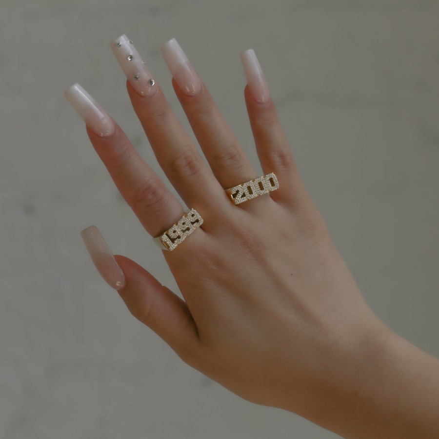 Shop The M Jewelers | The Iced Out Year Ring