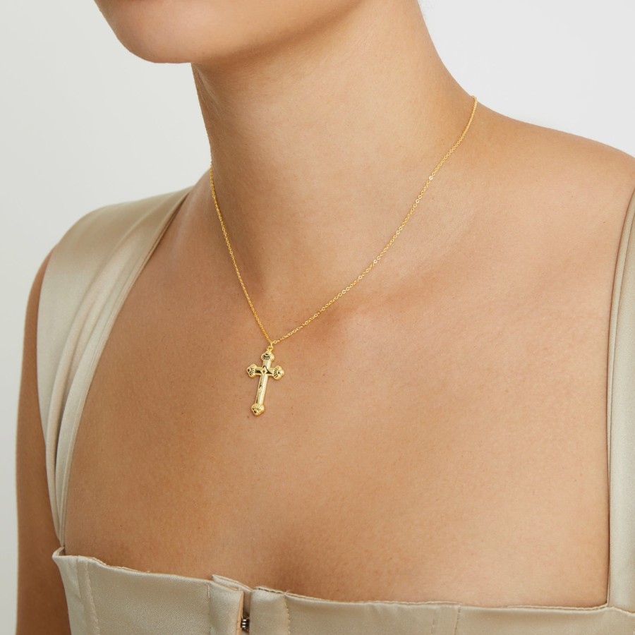 Shop The M Jewelers | The Siena Cross Necklace