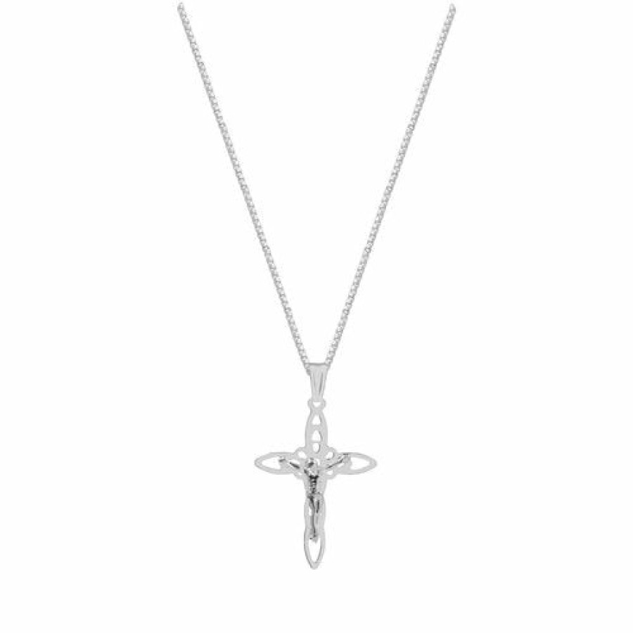 Shop The M Jewelers | The Ornate Cross Pendant Necklace