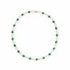 Shop The M Jewelers | The Emerald Pearl Necklace