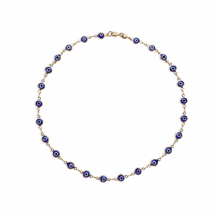 Shop The M Jewelers | The Evil Eye Link Necklace