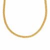 Shop The M Jewelers Essential Chains | The Braided Gold Necklace