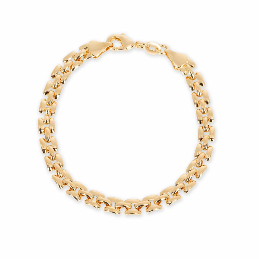 Shop mia jewelry Essential Chains | The Eleya Watch Link Bracelet