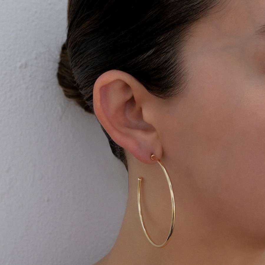 Shop mia jewelry Hoops | The Everyday Gold Hoops