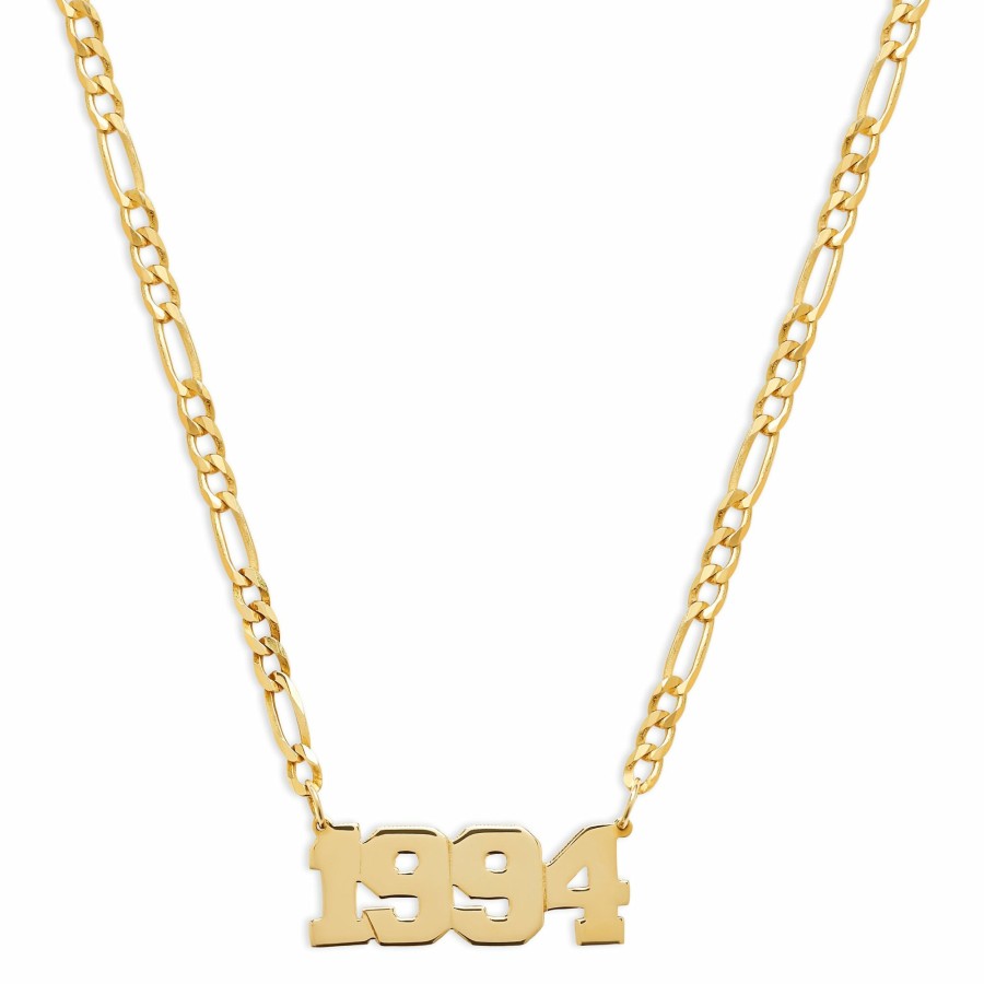 Shop The M Jewelers | The Year Nameplate Necklace