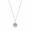 Shop The M Jewelers | The Fatima Coin Pendant Necklace (Pave')