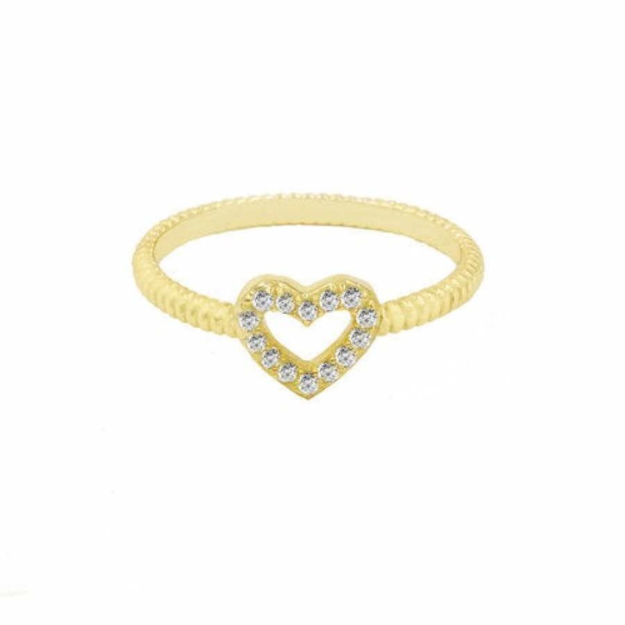 Shop The M Jewelers Iced Out Rings | The Open Heart