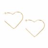 Shop The M Jewelers Hoops | The Heart Hoops