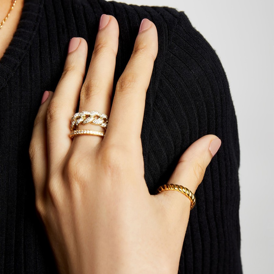 Shop The M Jewelers Essential Rings | The Twisted Essential Band