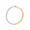 Shop The M Jewelers Essential Chains | The Two Tone Flat Chain Bracelet