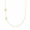 Shop The M Jewelers | The Two Initial Essential Necklace