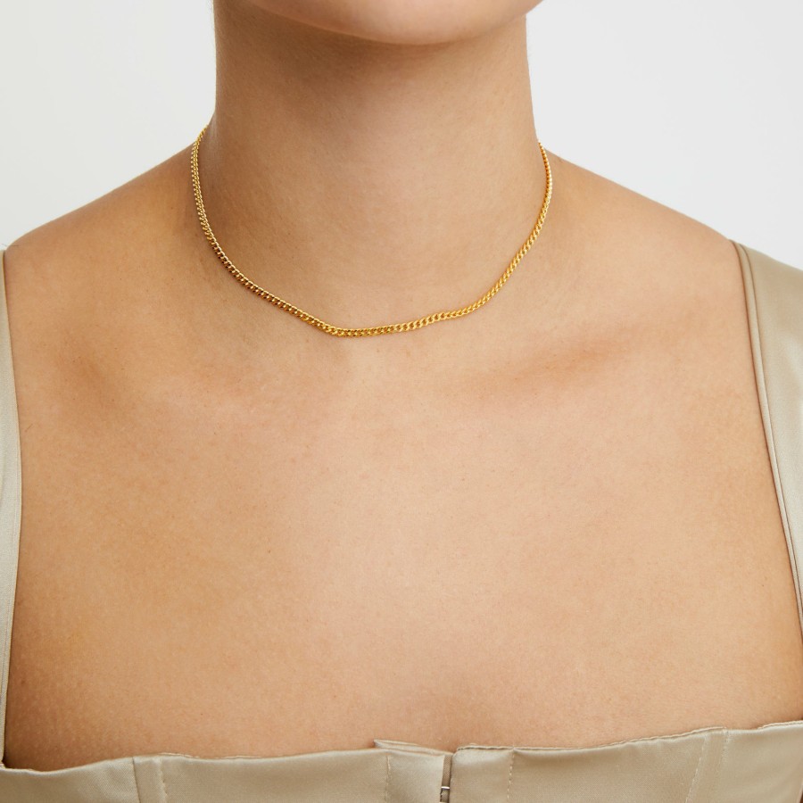 Shop The M Jewelers Essential Chains | The Curb Chain Choker