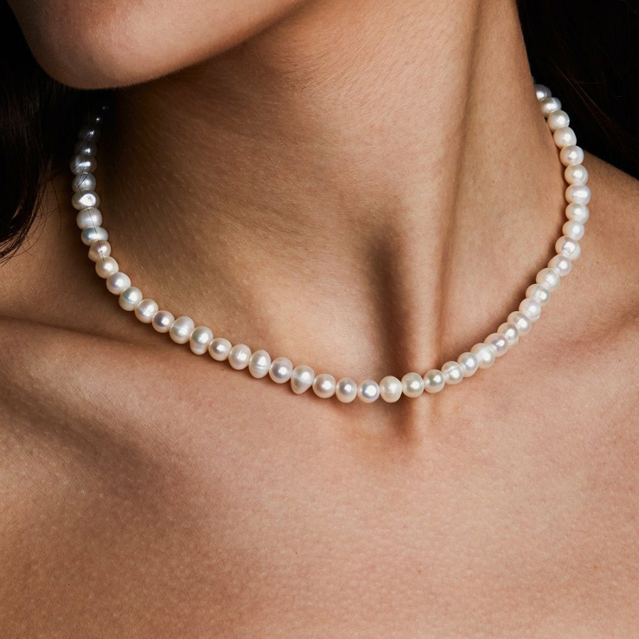 Shop The M Jewelers | The Pearl Necklace