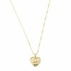 Shop The M Jewelers | The Tiny Angel Heart Pendant Necklace