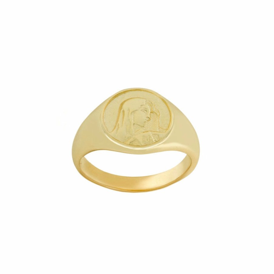 Shop The M Jewelers | The Mary Signet Ring