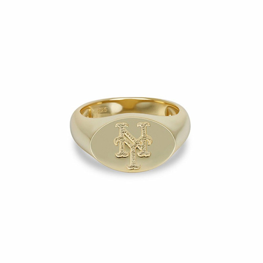 Shop SKF | Ny Mets Oval Signet Ring