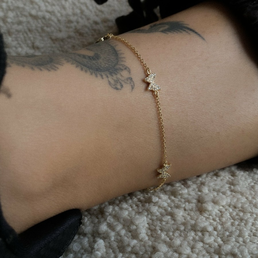 Shop The M Jewelers | The Pave' Butterfly Anklet (Chapter Ii By Greg Yuna X The M)