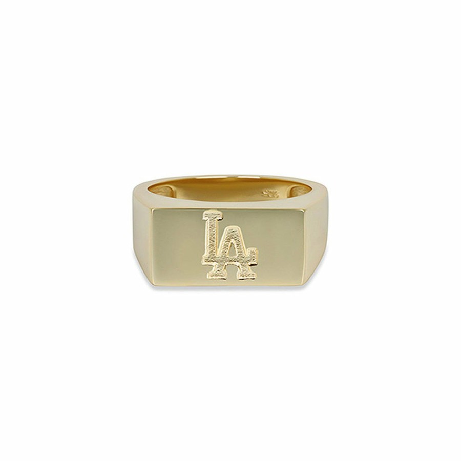 Shop SKF | La Dodgers Square Signet Ring