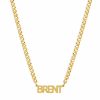 Shop The M Jewelers | The Mini Nameplate Necklace