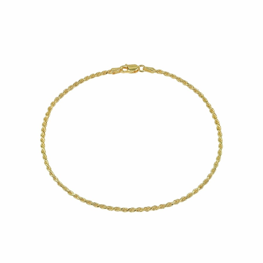 Shop The M Jewelers | The Rope Anklet