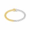 Shop MIA JEWELERY | The Two Tone Cuban Link Bracelet