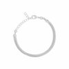 Shop The M Jewelers Essential Chains | The Silver Flat Chain Bracelet