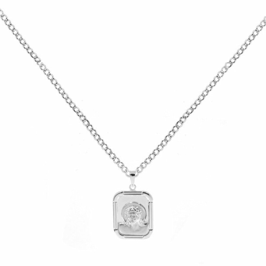 Shop The M Jewelers | The Jesus Medal Necklace